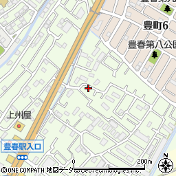 埼玉県春日部市増富537周辺の地図