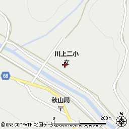 川上村立川上第二小学校周辺の地図