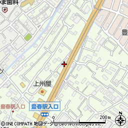埼玉県春日部市増富895周辺の地図