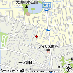 埼玉県春日部市一ノ割4丁目18-60周辺の地図