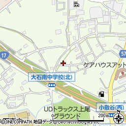 埼玉県上尾市小敷谷1055-11周辺の地図