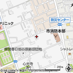 埼玉県春日部市谷原新田2086周辺の地図