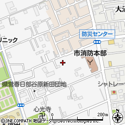 埼玉県春日部市谷原新田2087周辺の地図