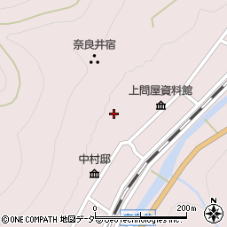 長野県塩尻市奈良井358周辺の地図