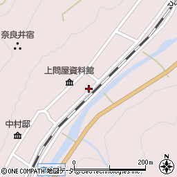 長野県塩尻市奈良井487周辺の地図