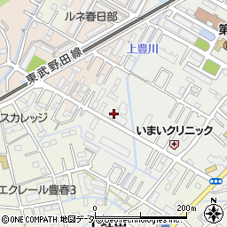 埼玉県春日部市上蛭田31周辺の地図