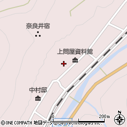 長野県塩尻市奈良井360周辺の地図