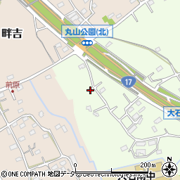 埼玉県上尾市小敷谷1205周辺の地図