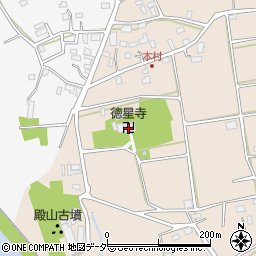 徳星寺周辺の地図
