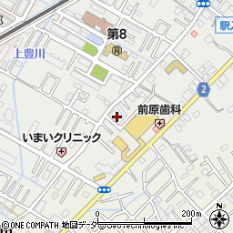 埼玉県春日部市上蛭田647周辺の地図