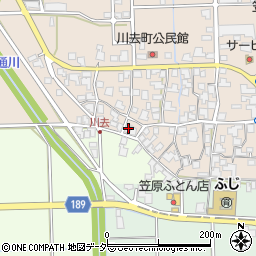 福井県鯖江市川去町37-25周辺の地図