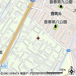 埼玉県春日部市増富524周辺の地図