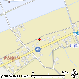 茨城県つくばみらい市豊体58周辺の地図
