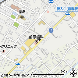 埼玉県春日部市上蛭田273周辺の地図