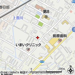 埼玉県春日部市上蛭田50周辺の地図