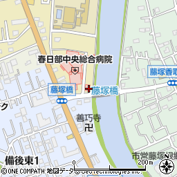 ライオン薬局 春日部店周辺の地図