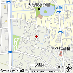 埼玉県春日部市一ノ割4丁目17-49周辺の地図