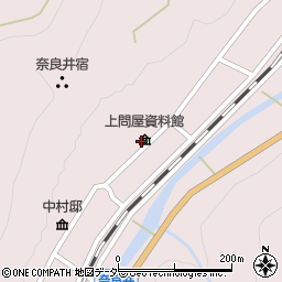 長野県塩尻市奈良井375周辺の地図