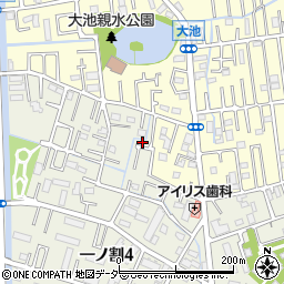 埼玉県春日部市一ノ割4丁目18-49周辺の地図