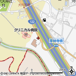 埼玉県さいたま市岩槻区平林寺115周辺の地図