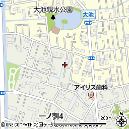 埼玉県春日部市一ノ割4丁目18-50周辺の地図