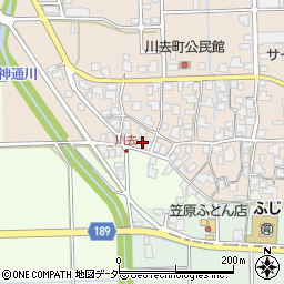 福井県鯖江市川去町37-20周辺の地図