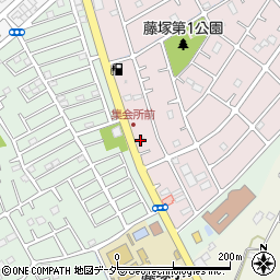 埼玉県春日部市六軒町122周辺の地図