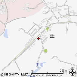 茨城県潮来市辻1379-8周辺の地図