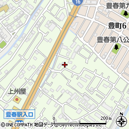 埼玉県春日部市増富536周辺の地図