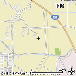 福井県大野市下据周辺の地図