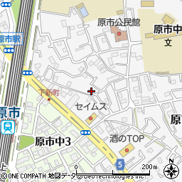 埼玉県上尾市原市3595周辺の地図