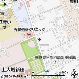 埼玉県春日部市谷原新田2124周辺の地図