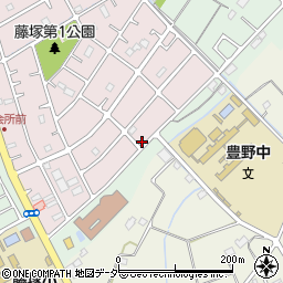 埼玉県春日部市六軒町260周辺の地図