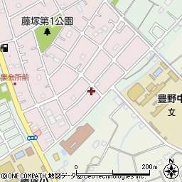 埼玉県春日部市六軒町232周辺の地図
