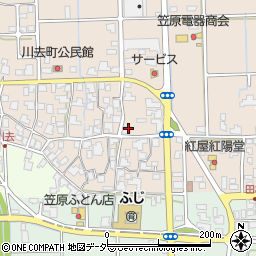 福井県鯖江市川去町9-1周辺の地図