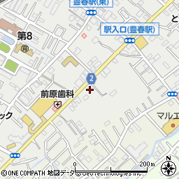 埼玉県春日部市上蛭田620周辺の地図