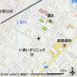 埼玉県春日部市上蛭田52周辺の地図