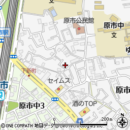 埼玉県上尾市原市3589-7周辺の地図