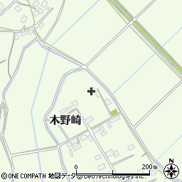 千葉県野田市木野崎1002周辺の地図