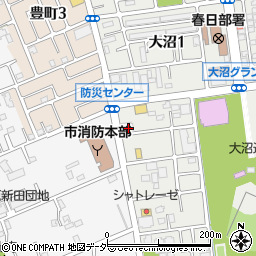 わいず 春日部店周辺の地図