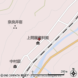 長野県塩尻市奈良井387周辺の地図