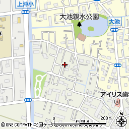 埼玉県春日部市一ノ割4丁目17周辺の地図