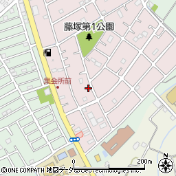 埼玉県春日部市六軒町140周辺の地図