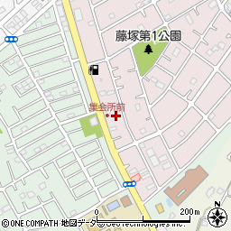 埼玉県春日部市六軒町121周辺の地図