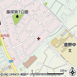 埼玉県春日部市六軒町254周辺の地図