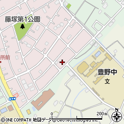 埼玉県春日部市六軒町261周辺の地図