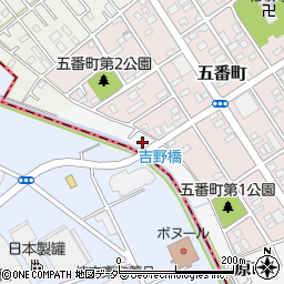 埼玉県上尾市原市906周辺の地図