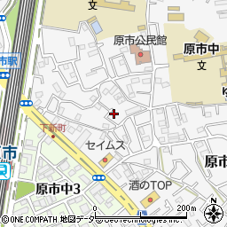 埼玉県上尾市原市3590周辺の地図