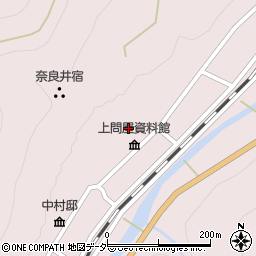 長野県塩尻市奈良井381周辺の地図