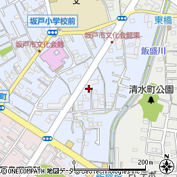 埼玉県坂戸市元町12-5周辺の地図